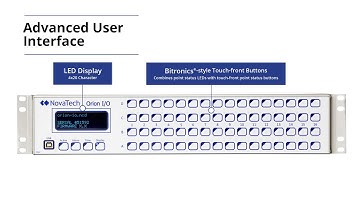 Orion IO Overview Video 2018