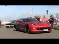 THE LOUDEST Corvette C7 Z06 w/ Capristo Exhaust and Dodge Challenger from BBM Motorsport