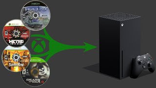 Inserting Xbox discs into Xbox Series X (60fps)