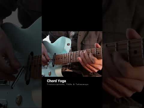 Chord Yoga: Jazz Guitar Licks? Try this "Index-Finger Jazz Blues" idea first. A fun guitar exercise