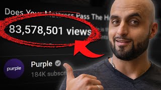 Over 83 Million Views: How Purple Mattress BROKE The Internet With This Viral YouTube Ad screenshot 3