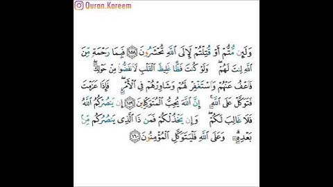 القارئ ماهر المعيقلي - سورة آل عمران - من الآية 158 إلى الآية 160
