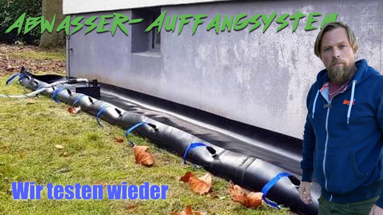 Abwasser Auffangwanne - So fangt ihr die Schmutzflotte an der Fassade auf! #Hermes