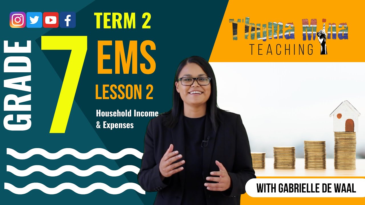 Gr7 EMS | Term 2 Lesson 2 | Household Income & Expenses