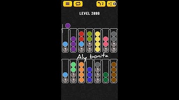 ball sort puzzle level 3899