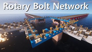 Minecraft Rotary Bolt Network showcase