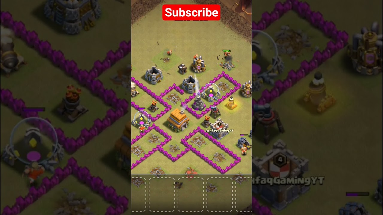 BARBARIAN KICKER Only, Town Hall 6 vs Town Hall 6 Attack Strategy | Clash of Clans