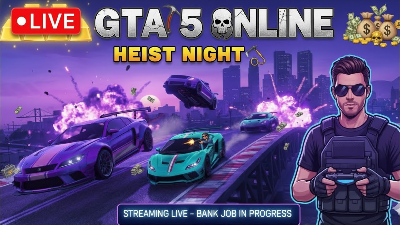 GTA 5 ONLINE FINAL HEIST ...CAYO PERICO FUNNY. HEIST...