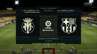 Fifa 20 villareeal barcelona simulation la liga villareal live
villereal matchday messi football game 2...