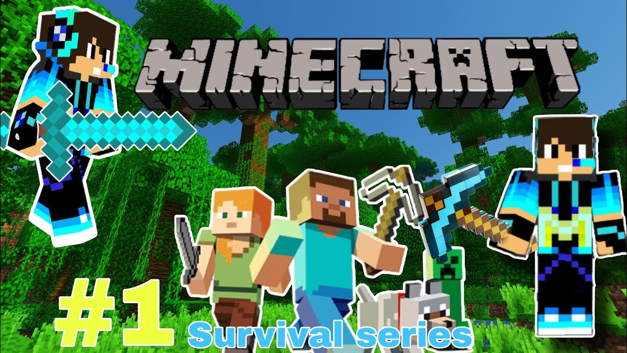 Minecraft PE Survival series Ep #1 in Ujjwal Gamerz #Minecraft #video ...