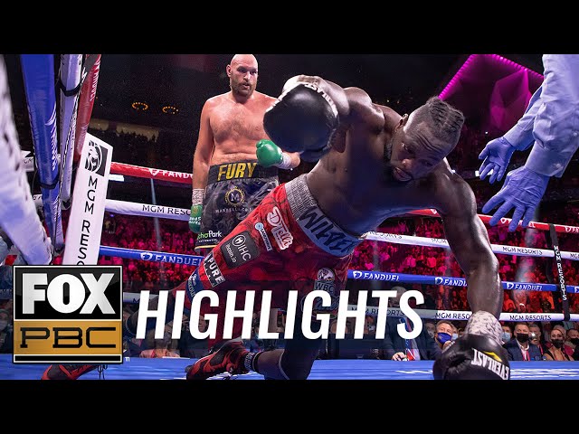 Tyson Fury vs Deontay Wilder III | FULL FIGHT HIGHLIGHT | PBC ON FOX class=