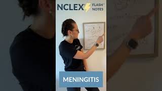 Meningitis for NCLEX (Part 1) #shorts #NCLEX #NCLEXprep #nursing #nursingstudent #nursingschool