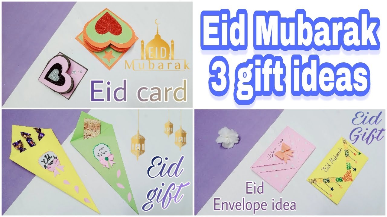 3 Wonderful Eid Gift ideas Step by step tutorialAttractive DIY Eid