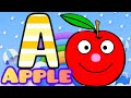 Preschool Learning with ABC Phonic, A for Apple Song,