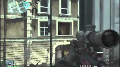 MW3 - MSR Gameplay short but sweet