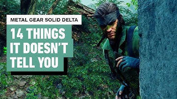 Metal Gear Solid Delta: Snake Eater - 14 Things it Doesn
