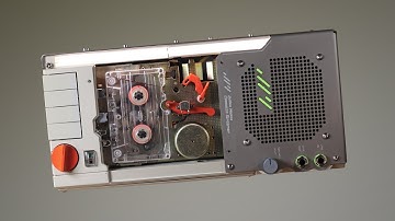 Bluetooth Streaming on Real Cassette Tape with Glowing VU Meter