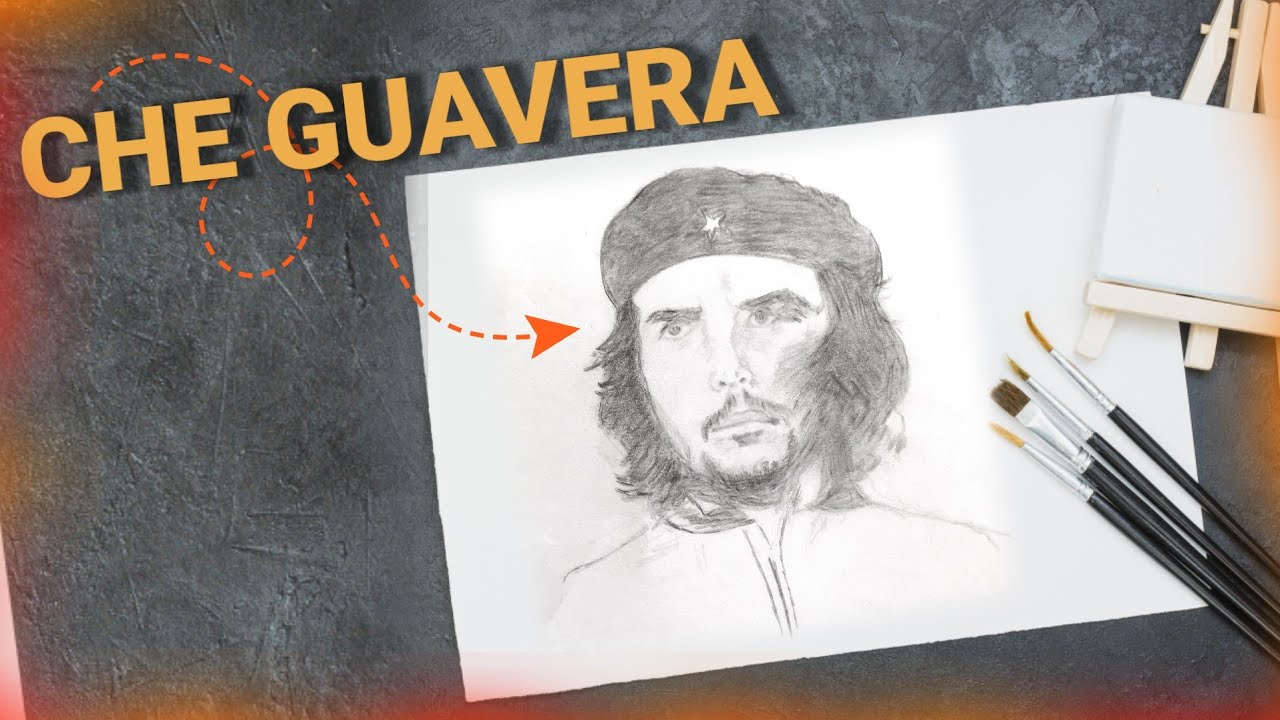 Che Guevara | Hyper Realistic Skitch | Step By Step Tutorial | God ...