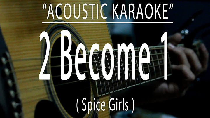 2 Become 1 Acoustic version - Acoustic performance video thumbnail
