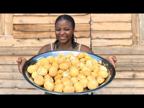 100 Crispy Deep Fried Boiled Eggs Snack 😋 - Cooking With Kalonga Family