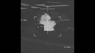 AGM-114 HELLFIRE MISSILE vs BFT (big friggin truck) #footage #war #missile #war #syria #combat #sim