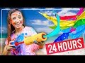 GiANT PAiNT SLiDE! | We Tried 10 FUN Summer Activities in 24 HOURS!