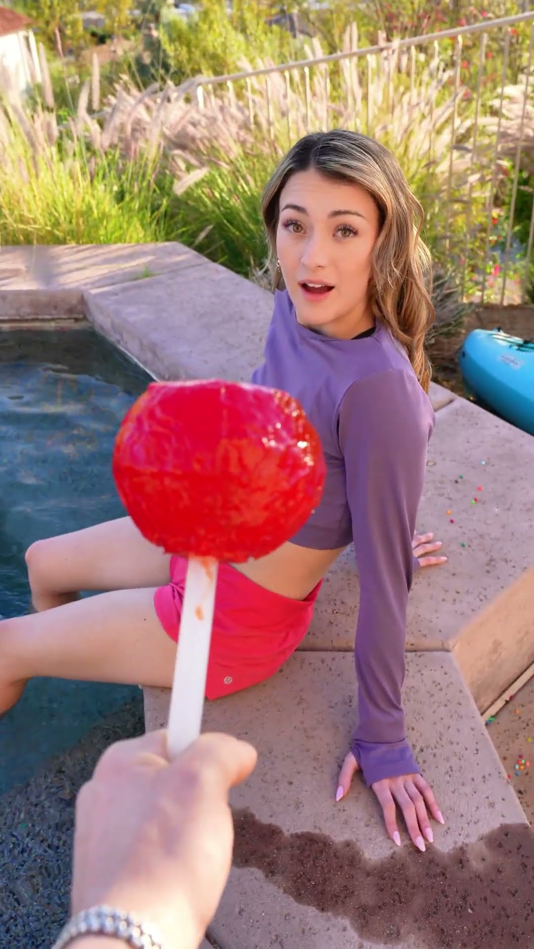 Pranking My Girlfriend with Worlds Spiciest Lollipop