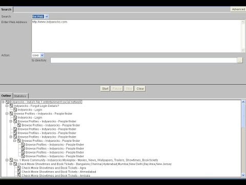Web Grabber Project Java Source Code