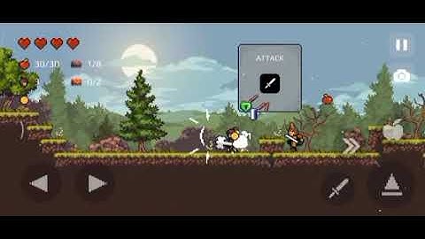 apple knight- world 1/ level 1 🕹️