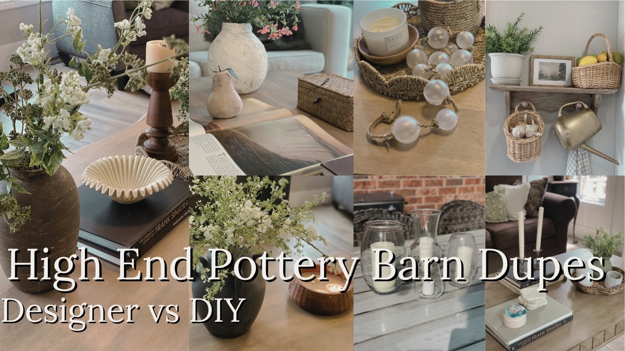 20+ High End Pottery Barn Dupes You Won't Believe are DIY | FROM DATED TO DESIGNER!