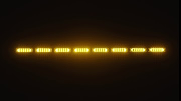 Virtue-8® Head LED Traffic Advisor Light Bar Arrow Stick Flash Patterns