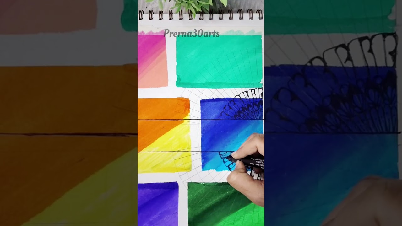 Happy New Year Mandala Drawing 🌸✨