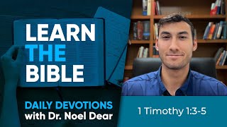 Famous Learn the Bible - 1 Timothy 1:3-5 - October 10, 2025 Wealth