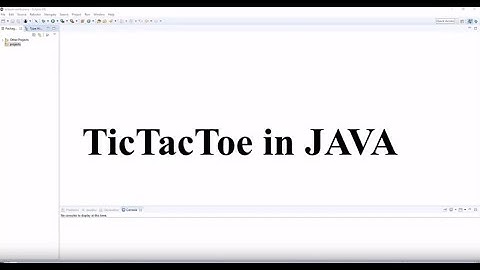 Tic Tac Toe in Java
