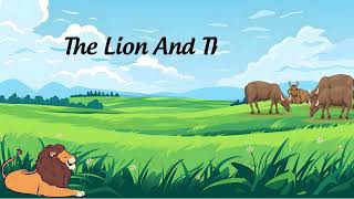 The Lion And The Cows - Practice  English listening skills through meaningful stories. Actualización