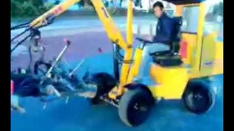 PROBST Paver laying machine VM 203 with bone shape pavers shifter