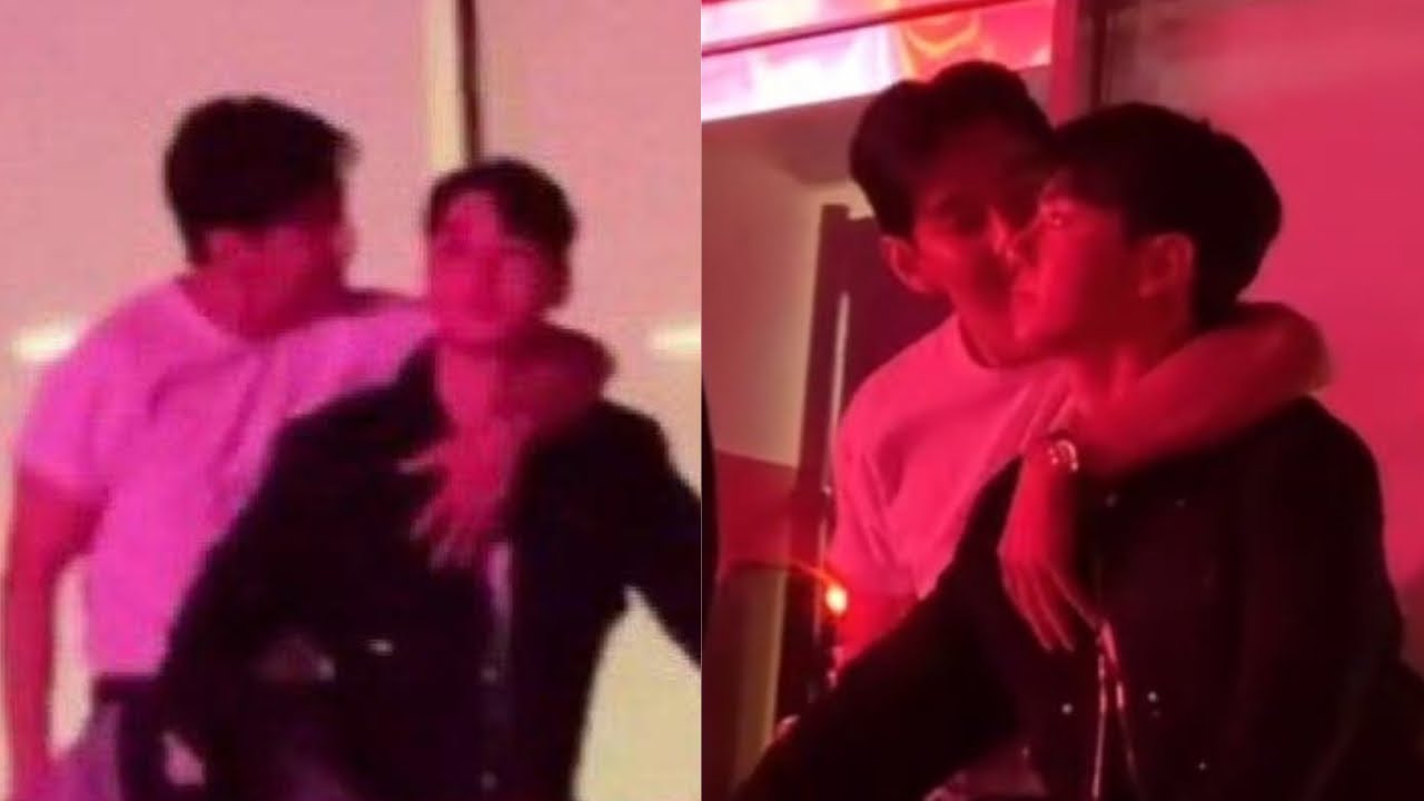 ТЭКУК Вместе на концерте Хоби, обнимаемся и счастливо флиртуем.