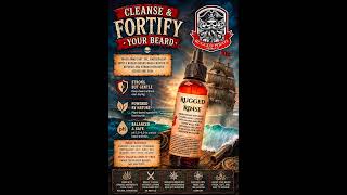 Find out why this is the daily beard wash of so many! #beardwash #mensgrooming #beard #grooming #fyp