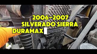 2006 to 2007 Sierra Silverado Duramax diesel TCM removal.