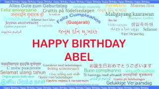 Abel   Languages Idiomas - Happy Birthday