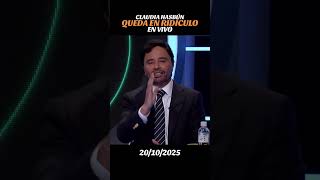 Claudia Hasbún Queda En Ridículo En Vivo