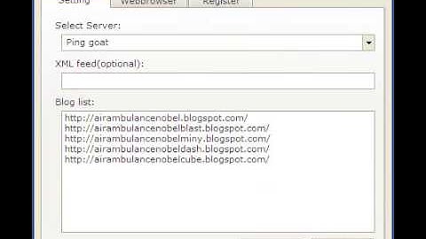 FREE BLOG AUTO PINGER