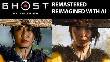 Ghost of Tsushima with ultra-realistic graphics Gen-3 video to video Runway Artificial intelligence