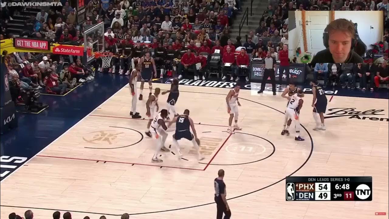 BriseDB Reacts to 1 Denver Nuggets vs 4 Phoenix Suns Game 2 Full