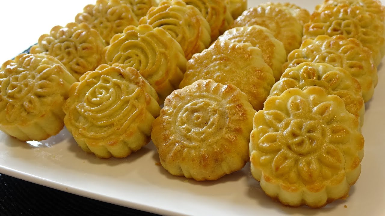 المعمول الفاخر بالفستق الحلبي والجوز برسمة ثابتة يذوب بالفم ناجح💯💯