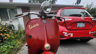 Barnfind Scooters: 'The Nashville Snake' 1956 Vespa VL3 Rebuild