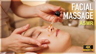 ASMR 😪 Moist Facial massage & Back massage 💧 no talking for Seep