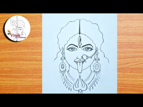 Maa Kali Drawing