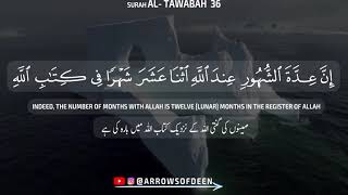 Surah Tawbah Verse 36 Sacred Months