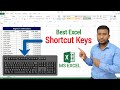 Excel Shortcut Keys | Microsoft Excel Shortcut Keys | Best Excel Keyboard Shortcut Keys